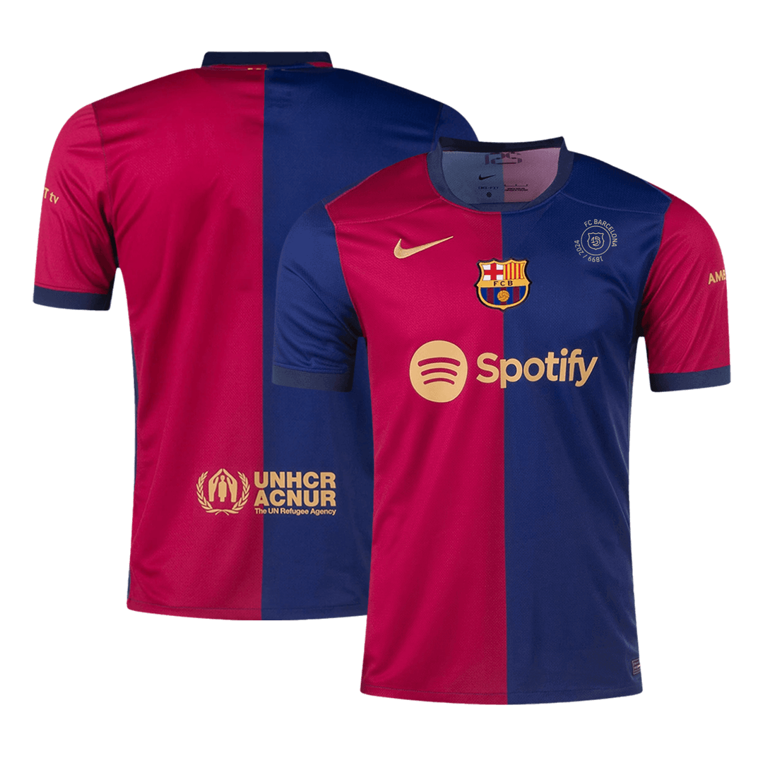 Barcelone Domicile Maillot 125th Anniversaire 2024/25