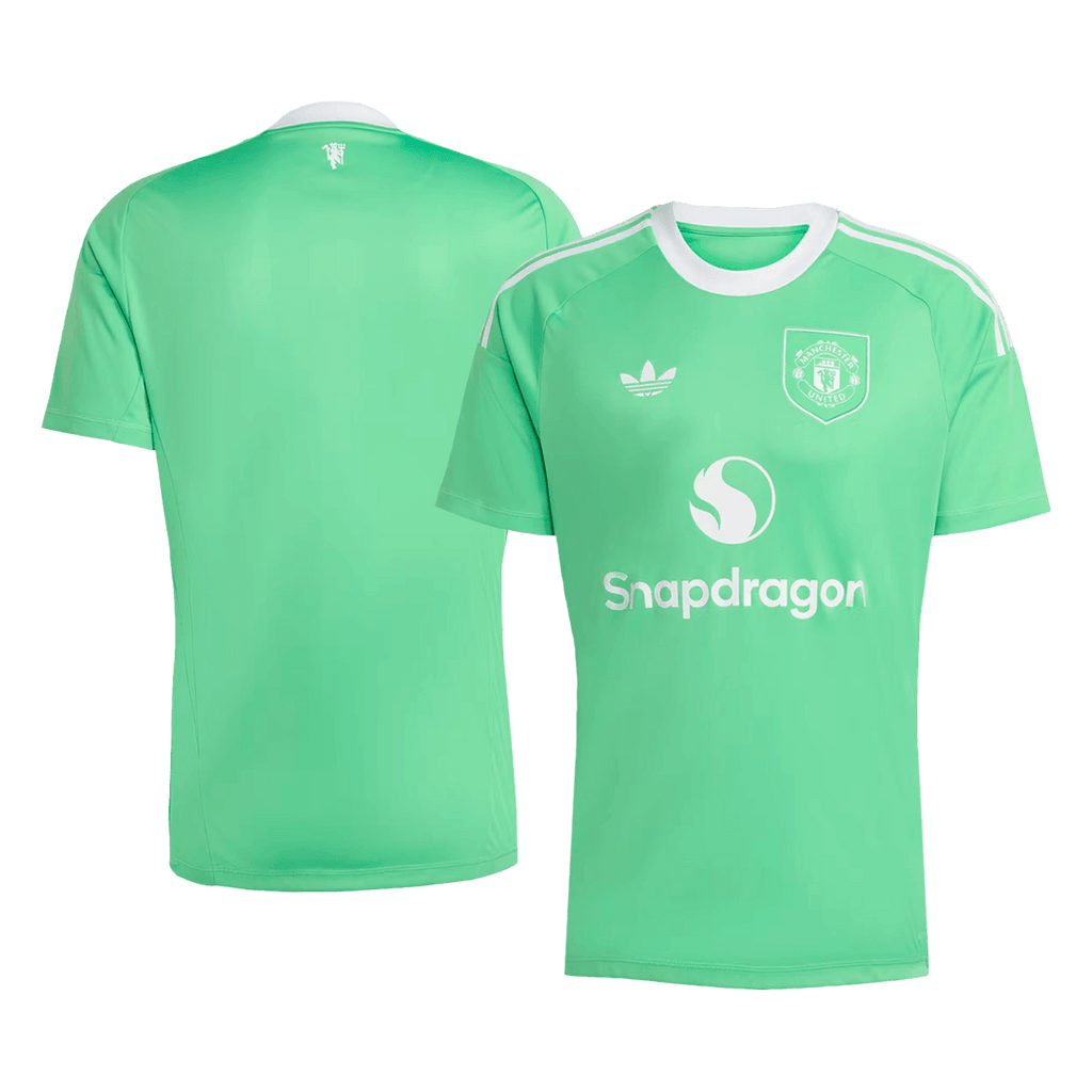 Manchester United Gardien Maillot 2025/26 Vert