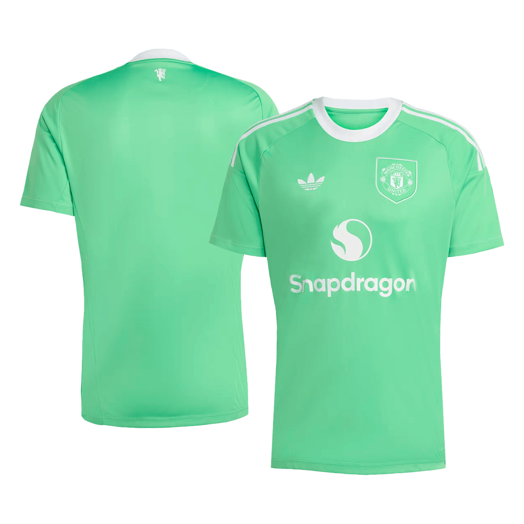 Manchester United Gardien Maillot 2025/26 Vert