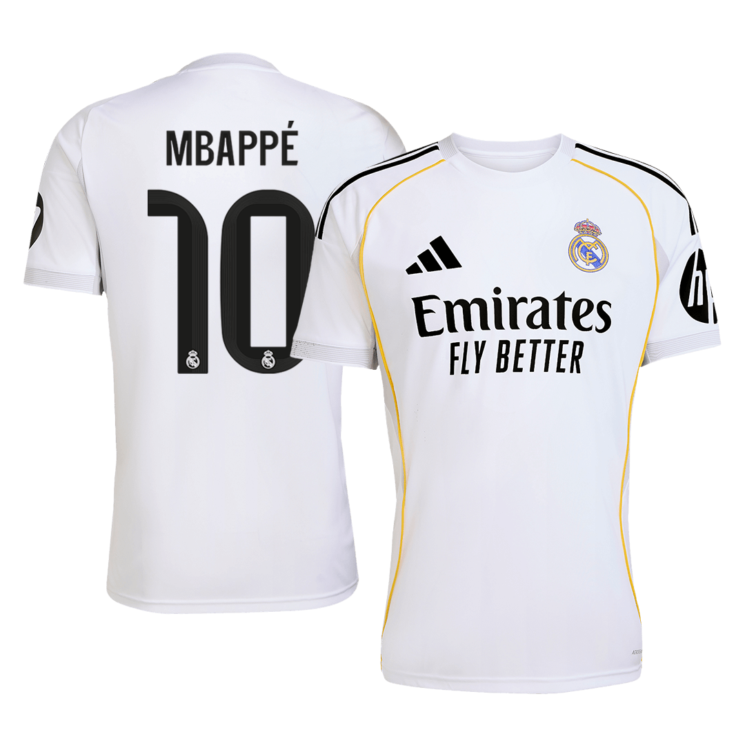 MBAPPÉ #10 Real Madrid Domicile Maillot 2025/26