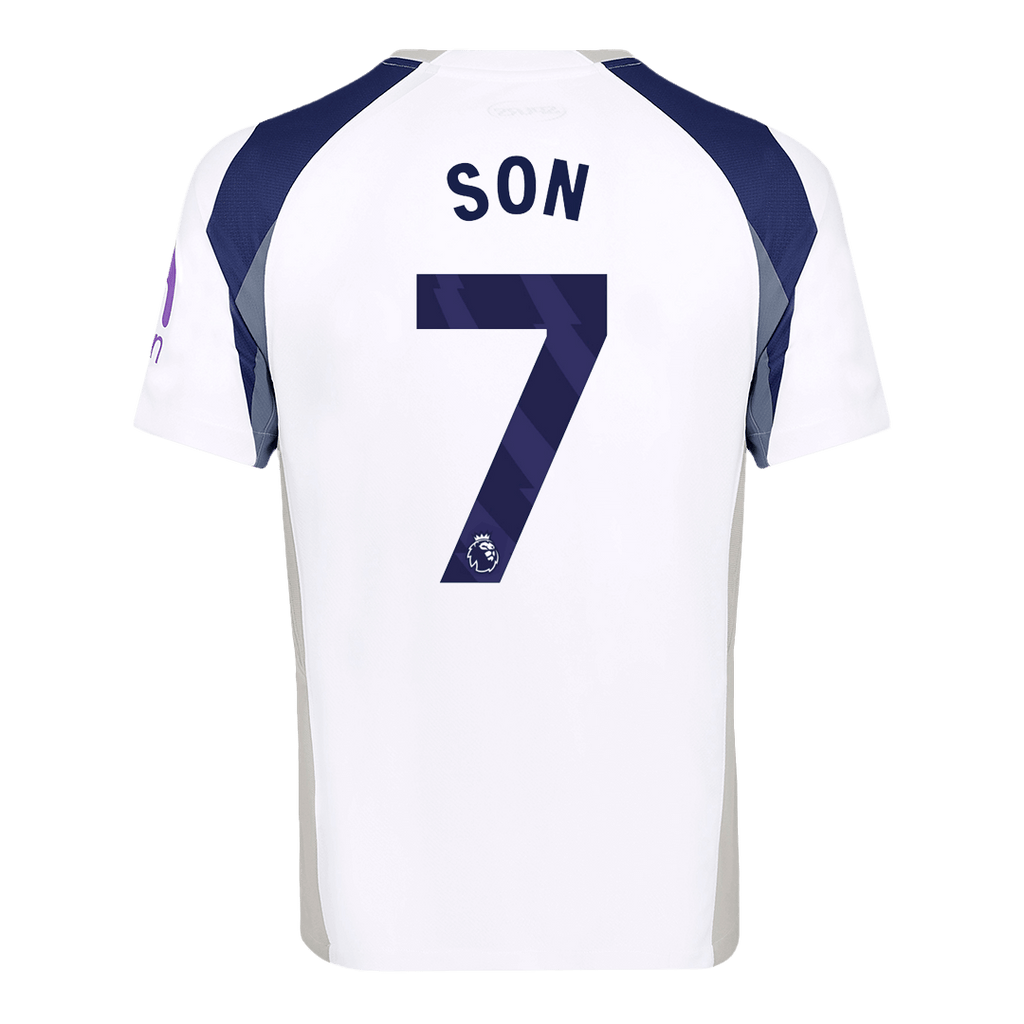 SON #7 Tottenham Hotspur Domicile Maillot 2025/26 Grande Taille