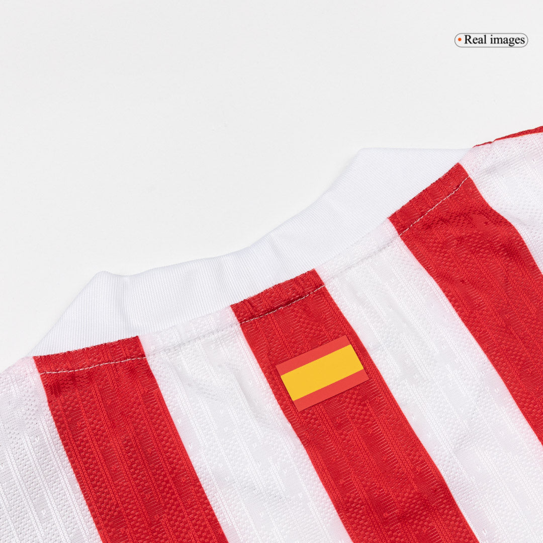 Atlético Domicile Maillot 2025/26 Red&White Authentique