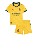 AC Milan Third Maillot Kit 2025/26 Junior Jaune