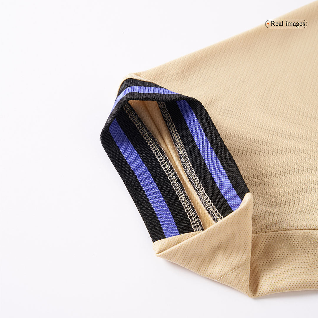 Barcelone Extérieur Maillot Kit 2025/26 Jaune&Noir