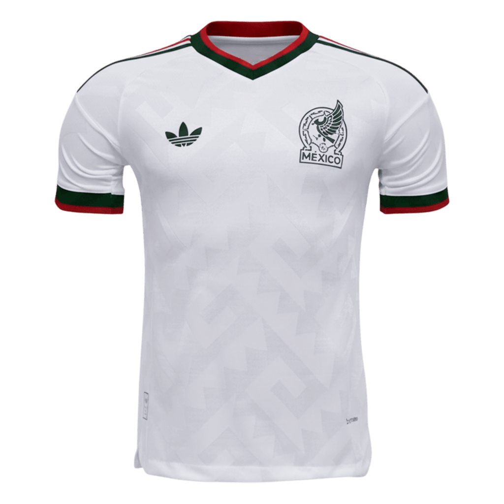 Mexique Extérieur Maillot Coupe du Monde 2026 Blanc Joueur