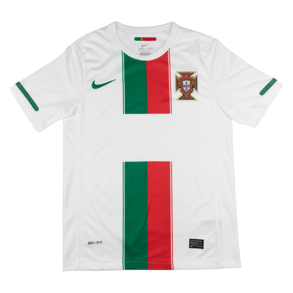 Retro Portugal Extérieur Maillot 2010 Blanc