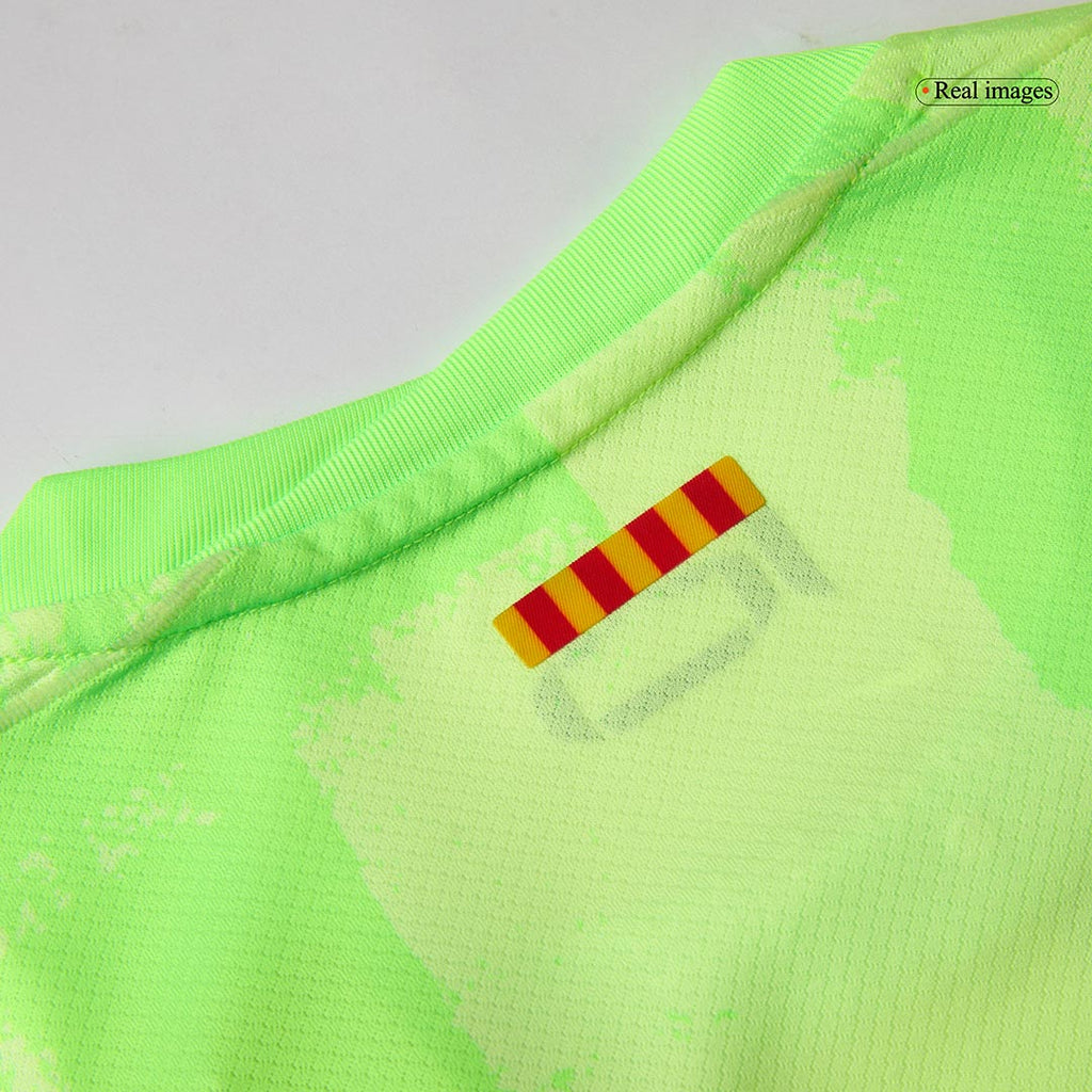 Barcelone Third Maillot 2024/25 Spotify Logo Without Text - Super Grande Taille