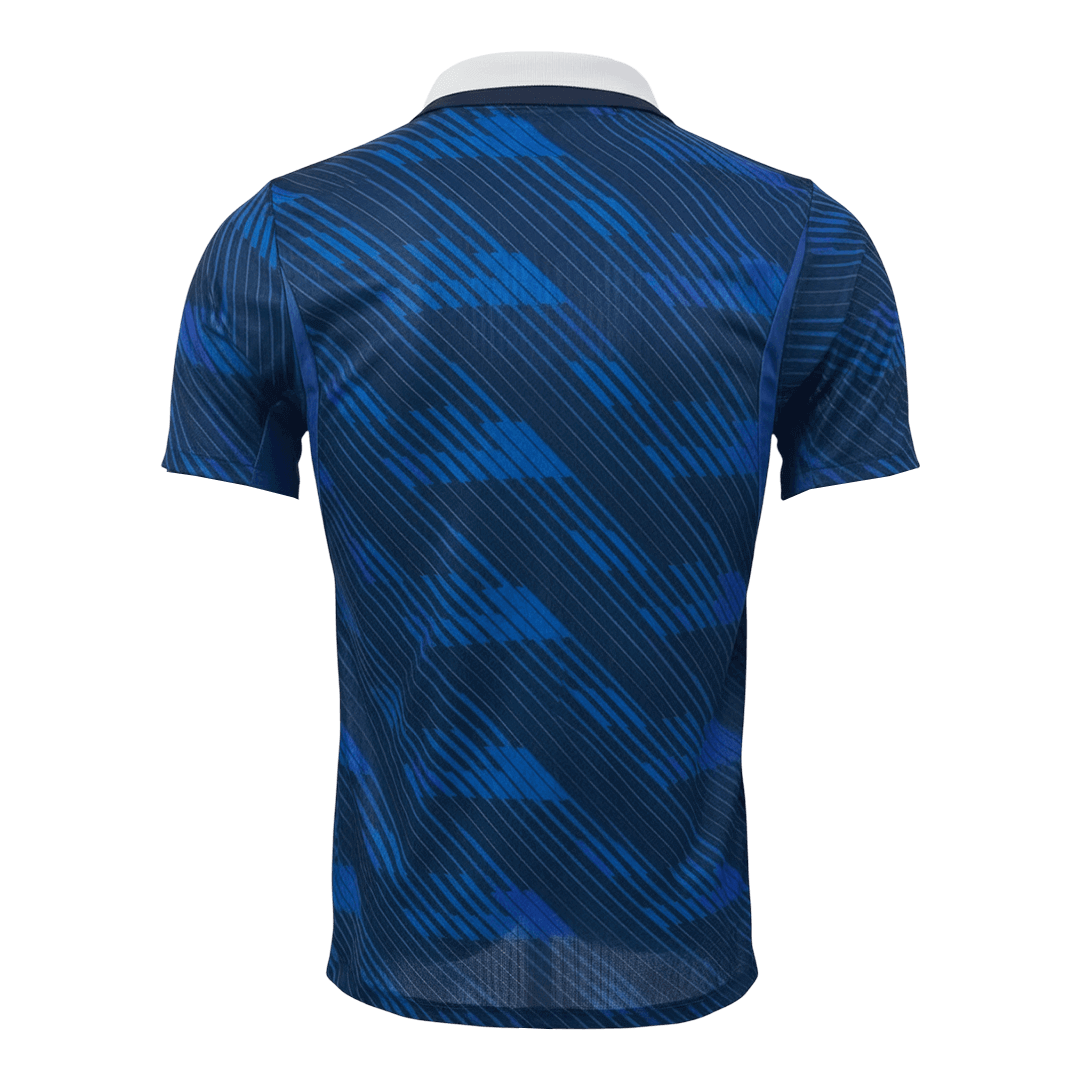 France Domicile Maillot Coupe du Monde 2026 Bleu Joueur
