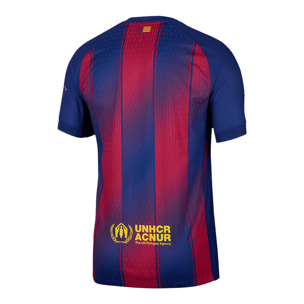Barcelone Domicile Maillot 2025/26 Rouge et Bleu Joueur
