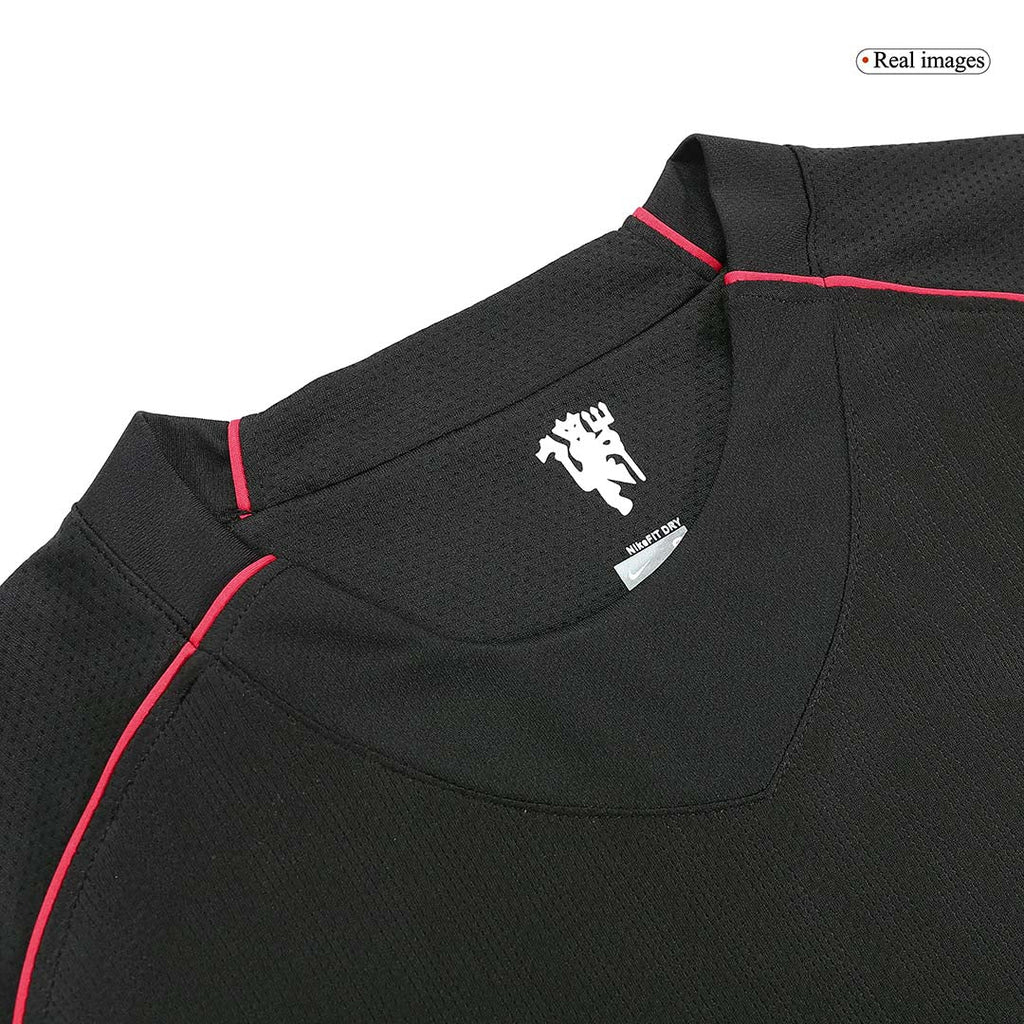 Retro Manchester United Extérieur Maillot Manches Longues 2007/08