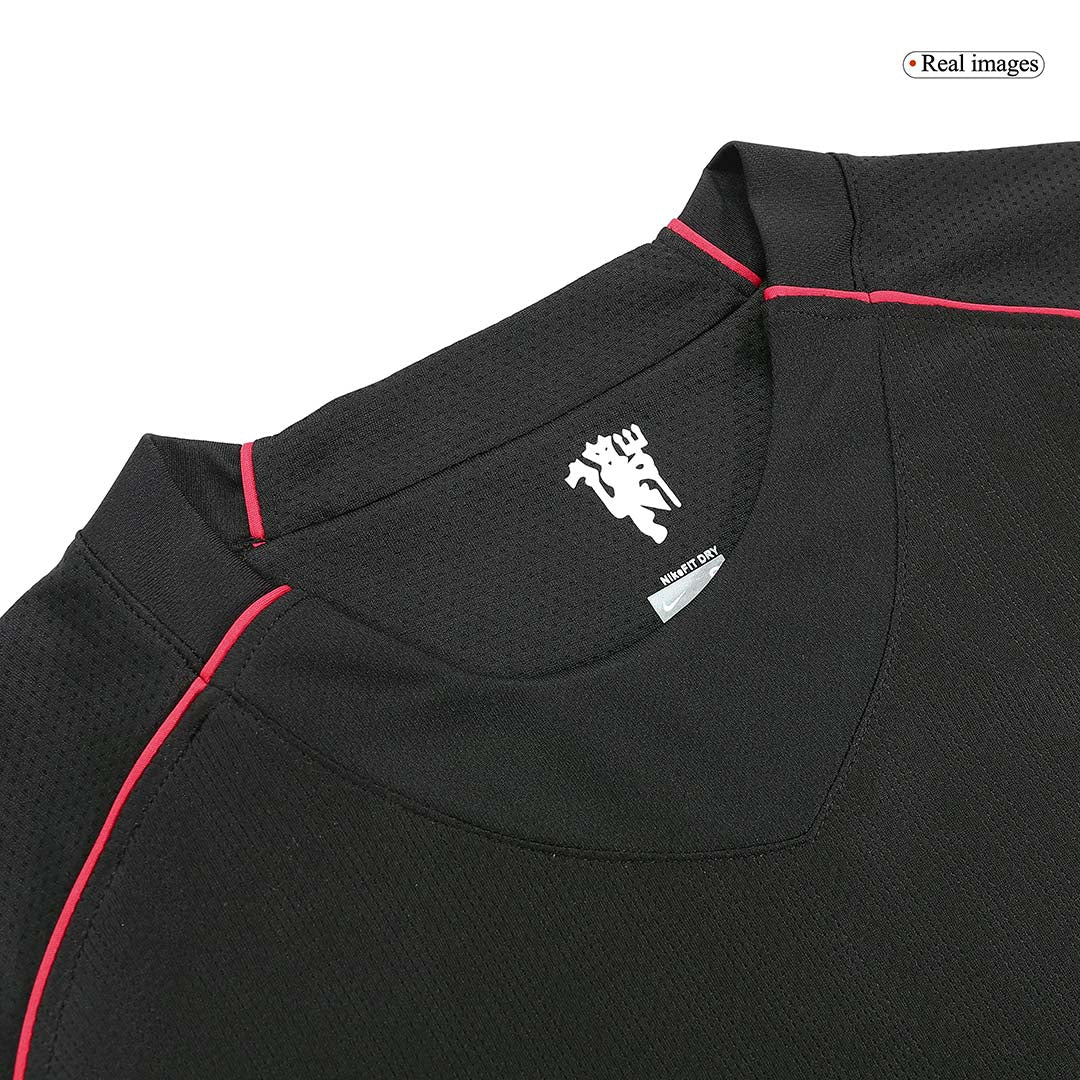 Retro Manchester United Extérieur Maillot Manches Longues 2007/08