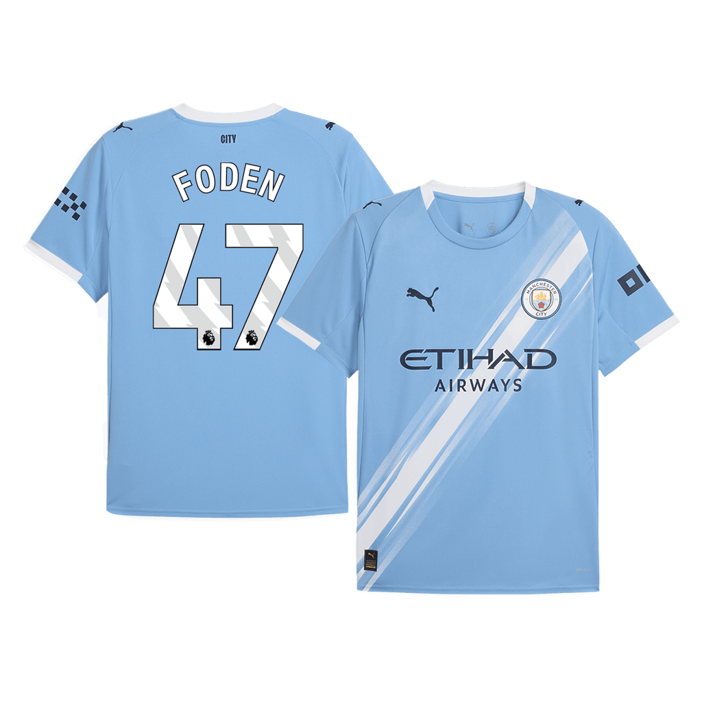FODEN #47 Manchester City Domicile Maillot 2025/26