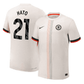 HATO #21 Chelsea Extérieur Maillot 2025/26 Blanc Authentique