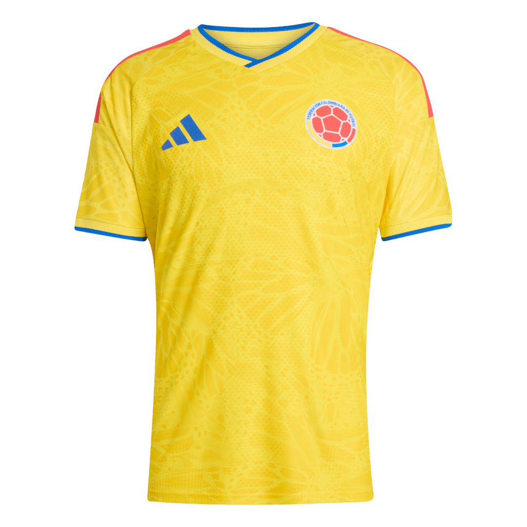 Colombie Domicile Maillot Coupe du Monde 2026 Jaune Joueur