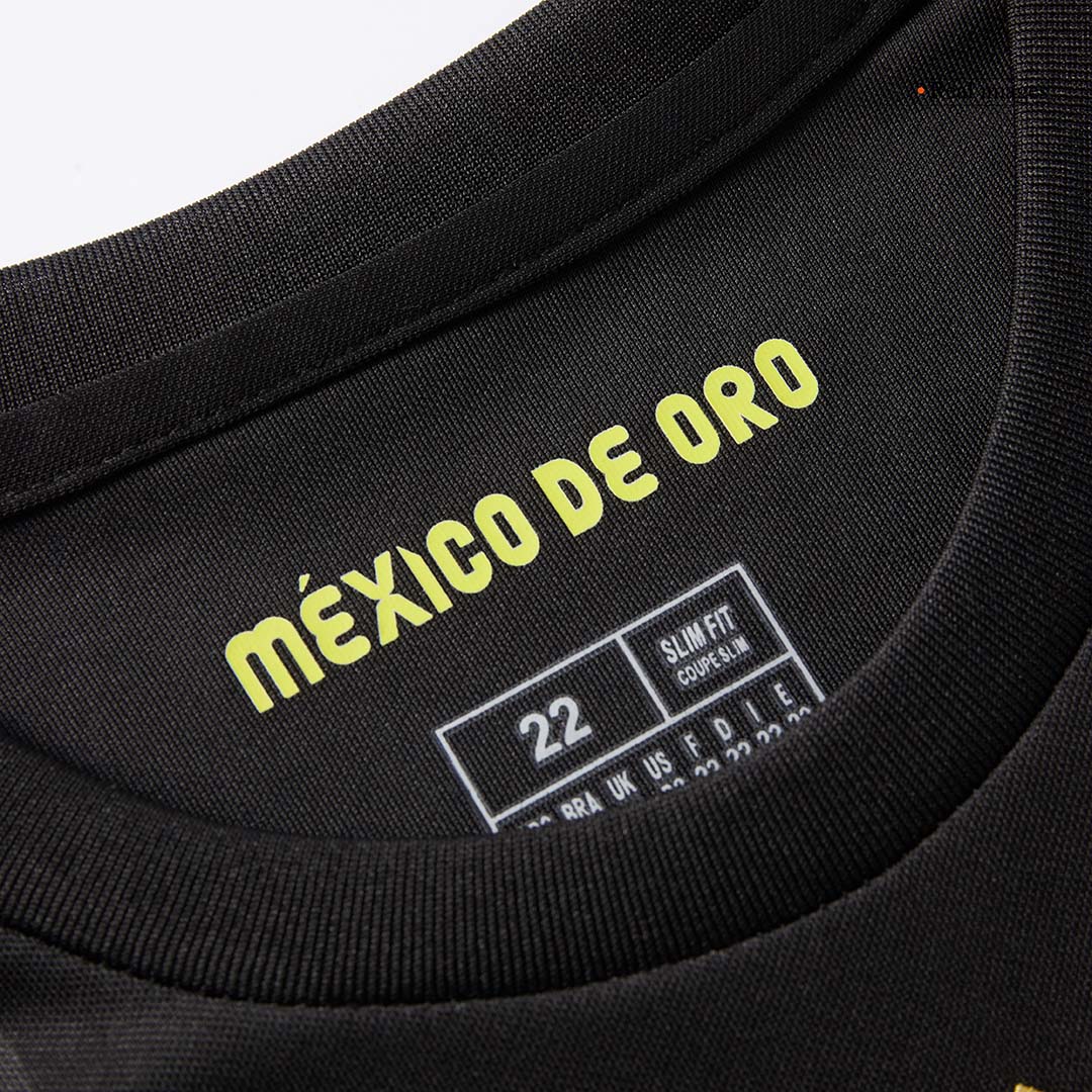 Mexique Third Away Maillot Kit 2025 Junior- Gold Cup