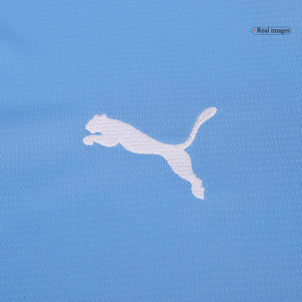 Manchester City Domicile Maillot Manches Longues 2024/25 Grande Taille