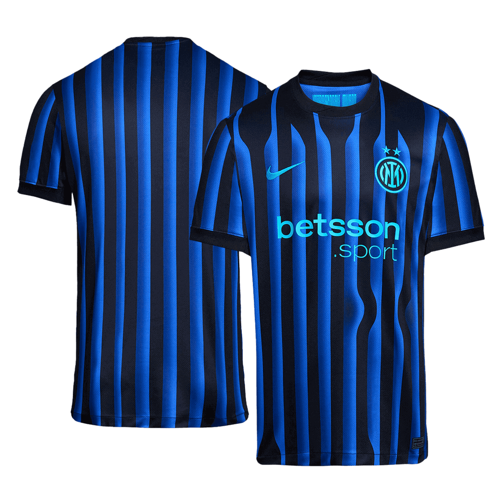 Inter Milan Domicile Maillot 2025/26 Grande Taille