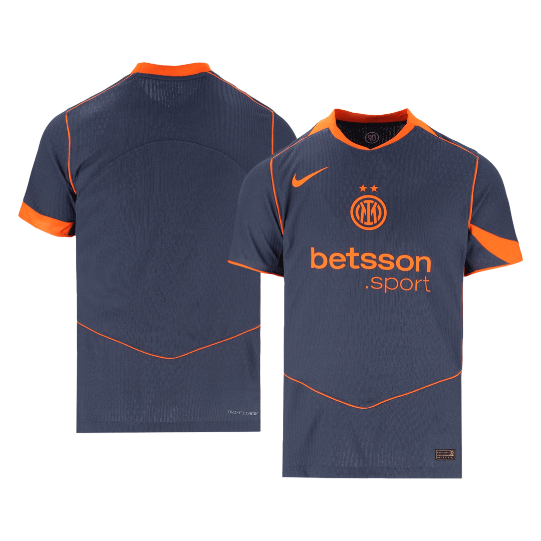 Inter Milan Third Maillot 2025/26 Bleu marine Authentique
