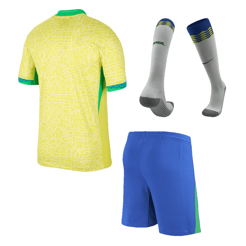 Brésil Domicile Maillot Kit 2024 - Super