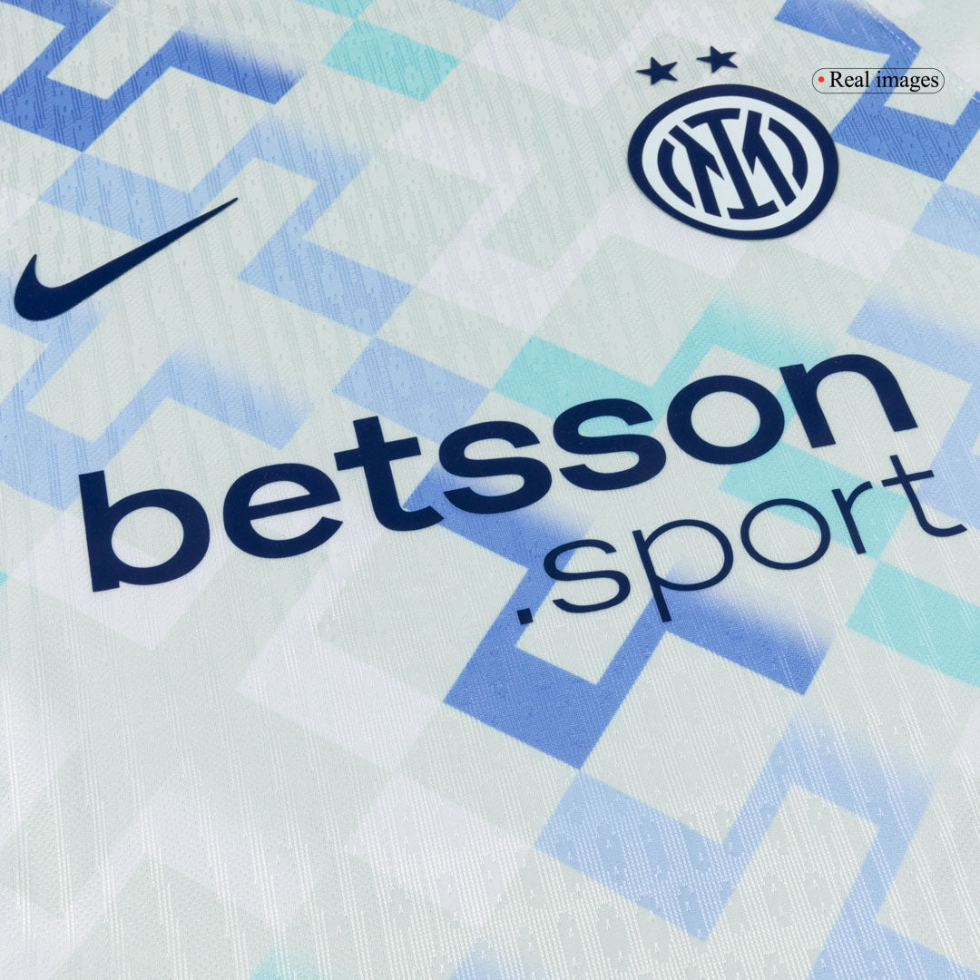 DUMFRIES #2 Inter Milan Extérieur Maillot 2025/26 Bleu Authentique