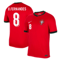 B.FERNANDES #8 Portugal Domicile Maillot 2024 - Super