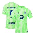 LEWANDOWSKI #9 Barcelone Third Maillot 2024/25 Authentique - UCL(Spotify Logo Without Text)