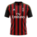 Retro AC Milan Domicile Maillot 2013/14 Rouge&Noir