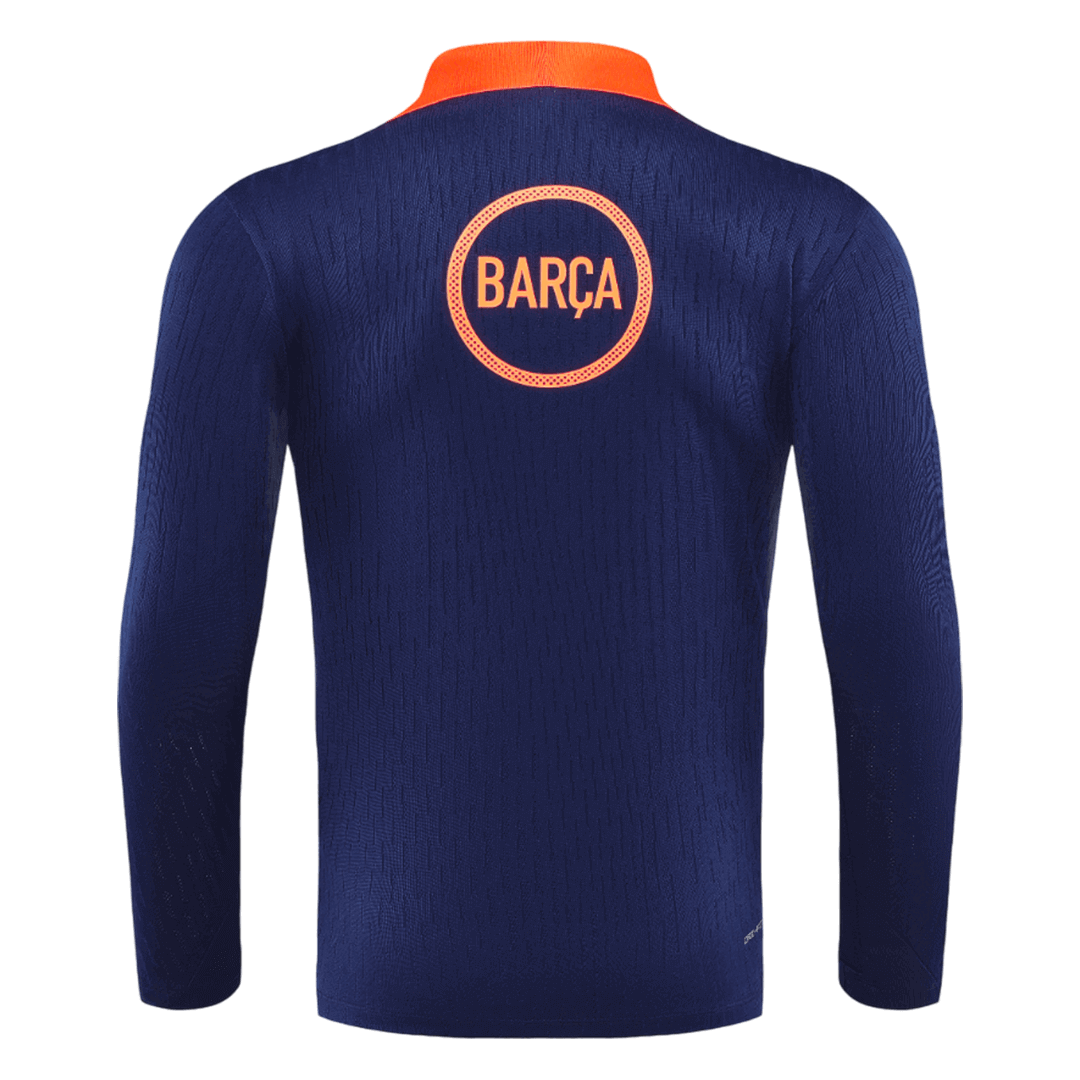 Barcelone Sweatshirt Kit 2025/26 Enfant Black&Orange