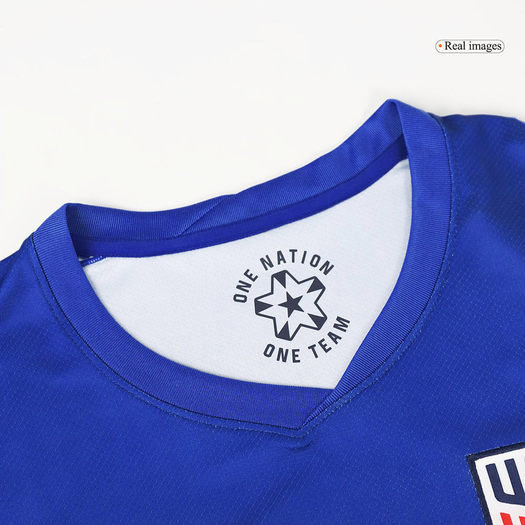 REYNA #7 États-Unis Extérieur Maillot 2024 Bleu