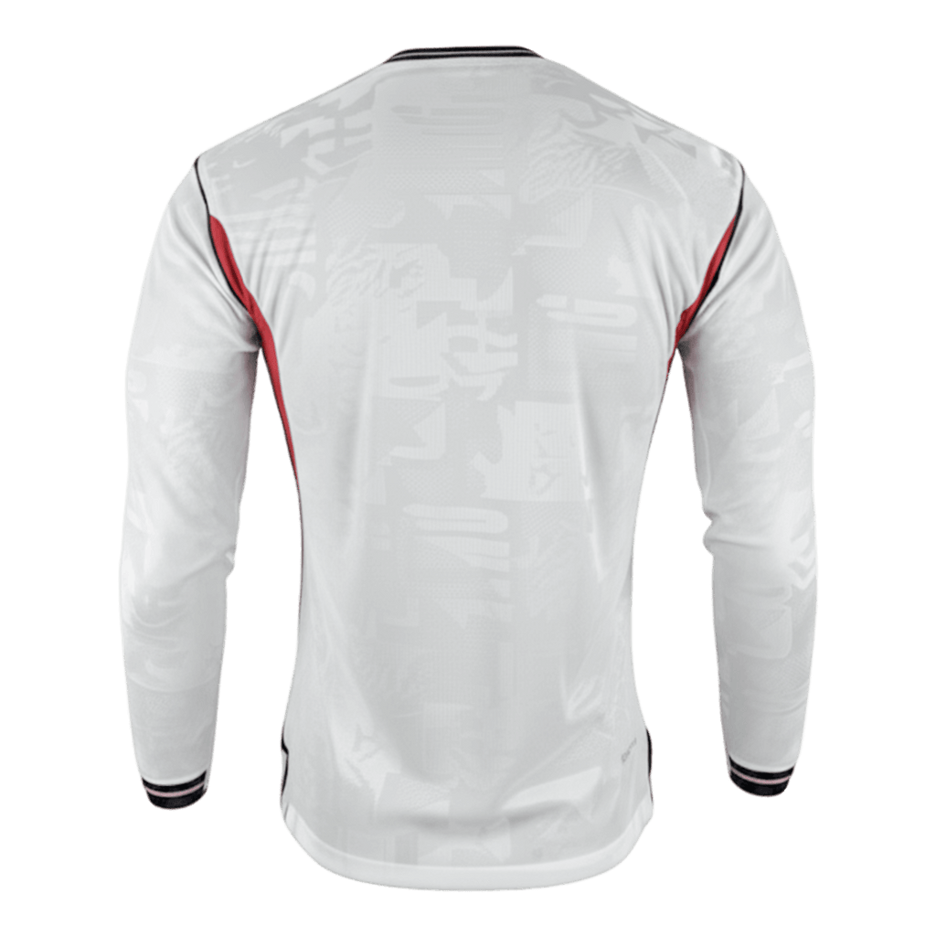 Angleterre Domicile Maillot Manches Longues - Coupe du Monde 2026 Blanc