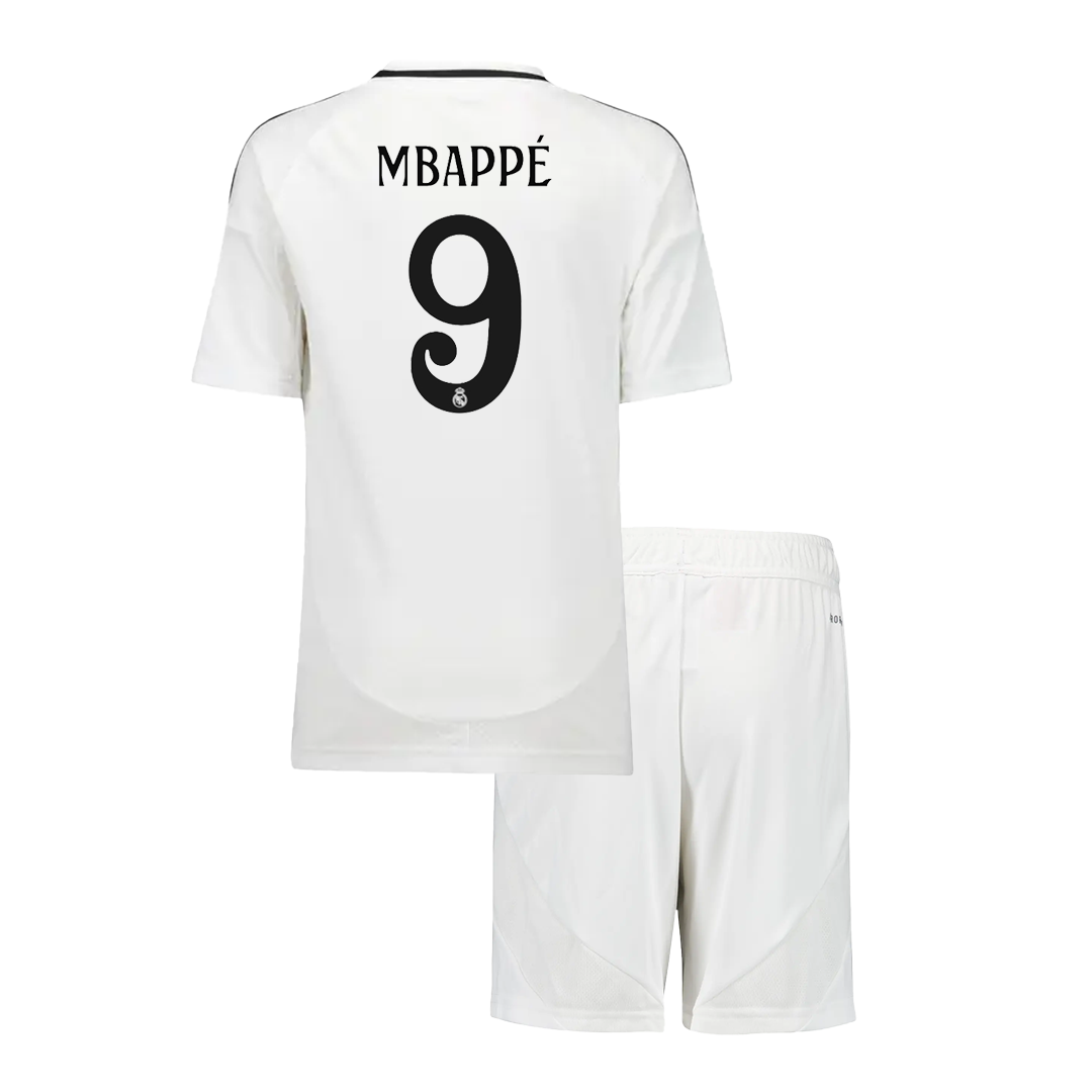 MBAPPÉ #9 Real Madrid Domicile Maillot 2024/25 Enfant