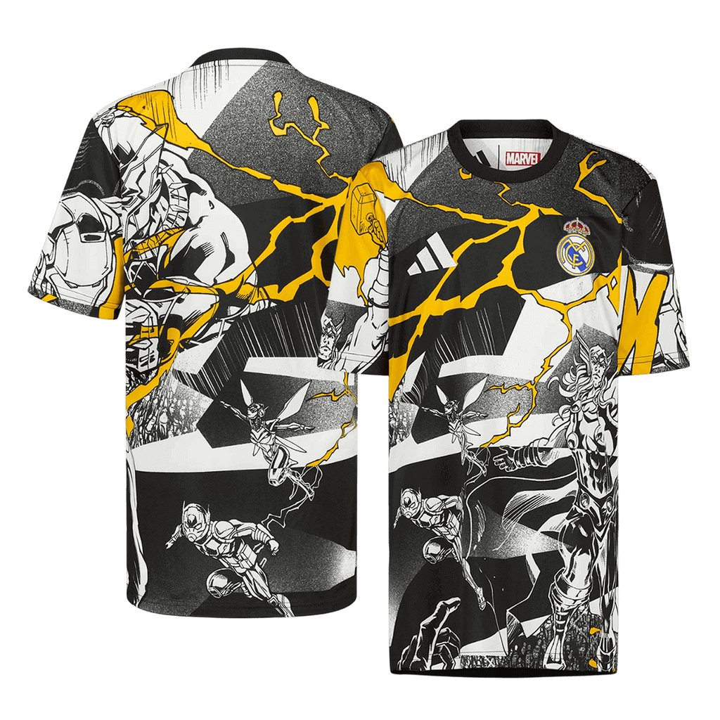 Real Madrid Maillot 2025/26 Noir&Blanc