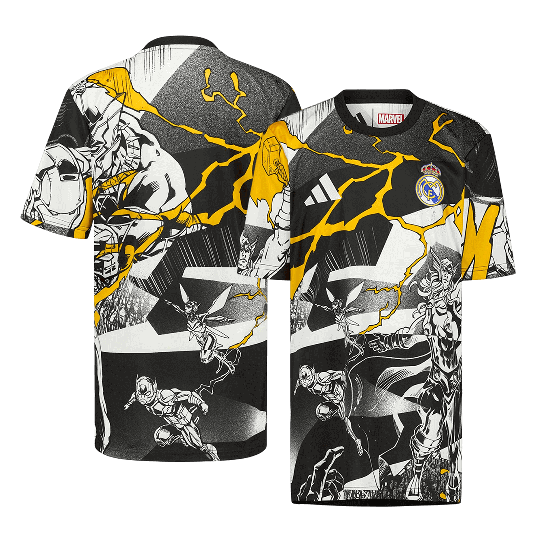 Real Madrid Maillot 2025/26 Noir&Blanc