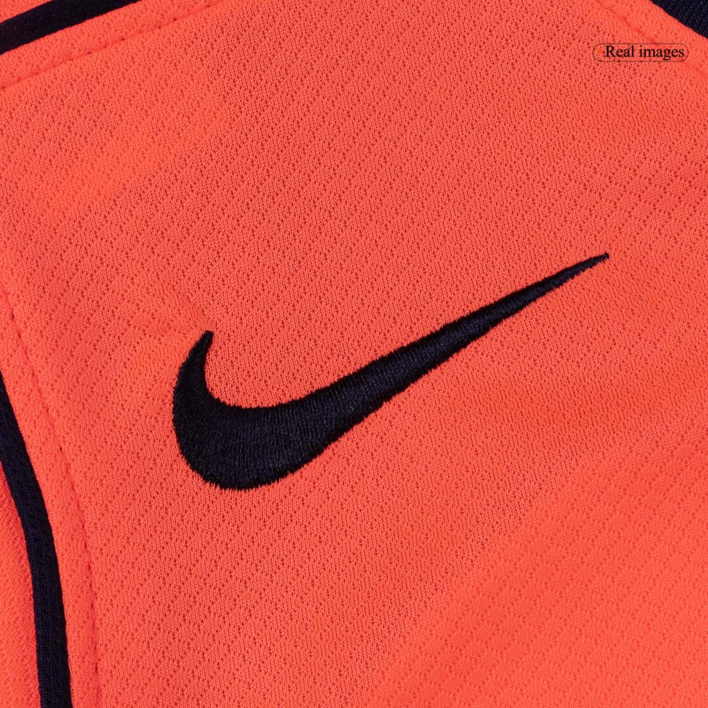 Barcelone Third Maillot Kit 2025/26 Junior Orange