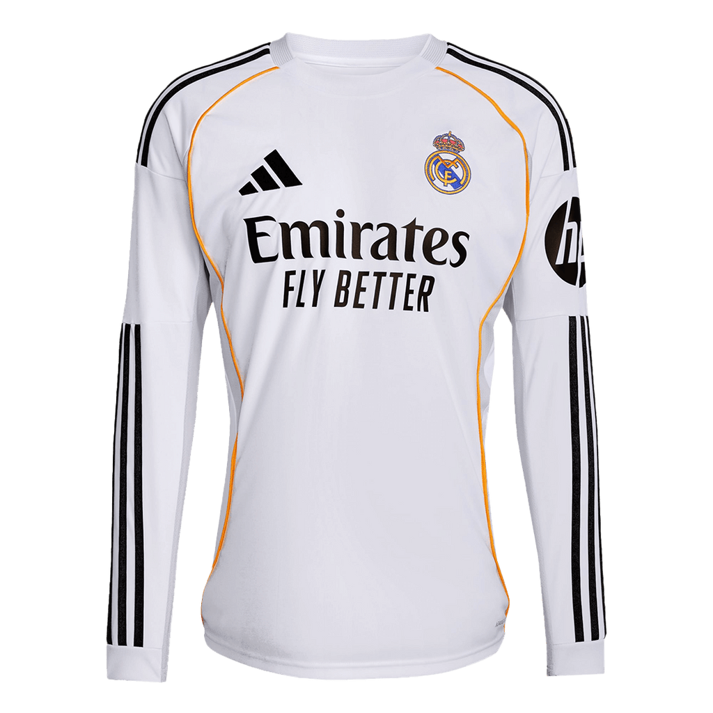 Real Madrid Domicile Maillot Manches Longues 2025/26