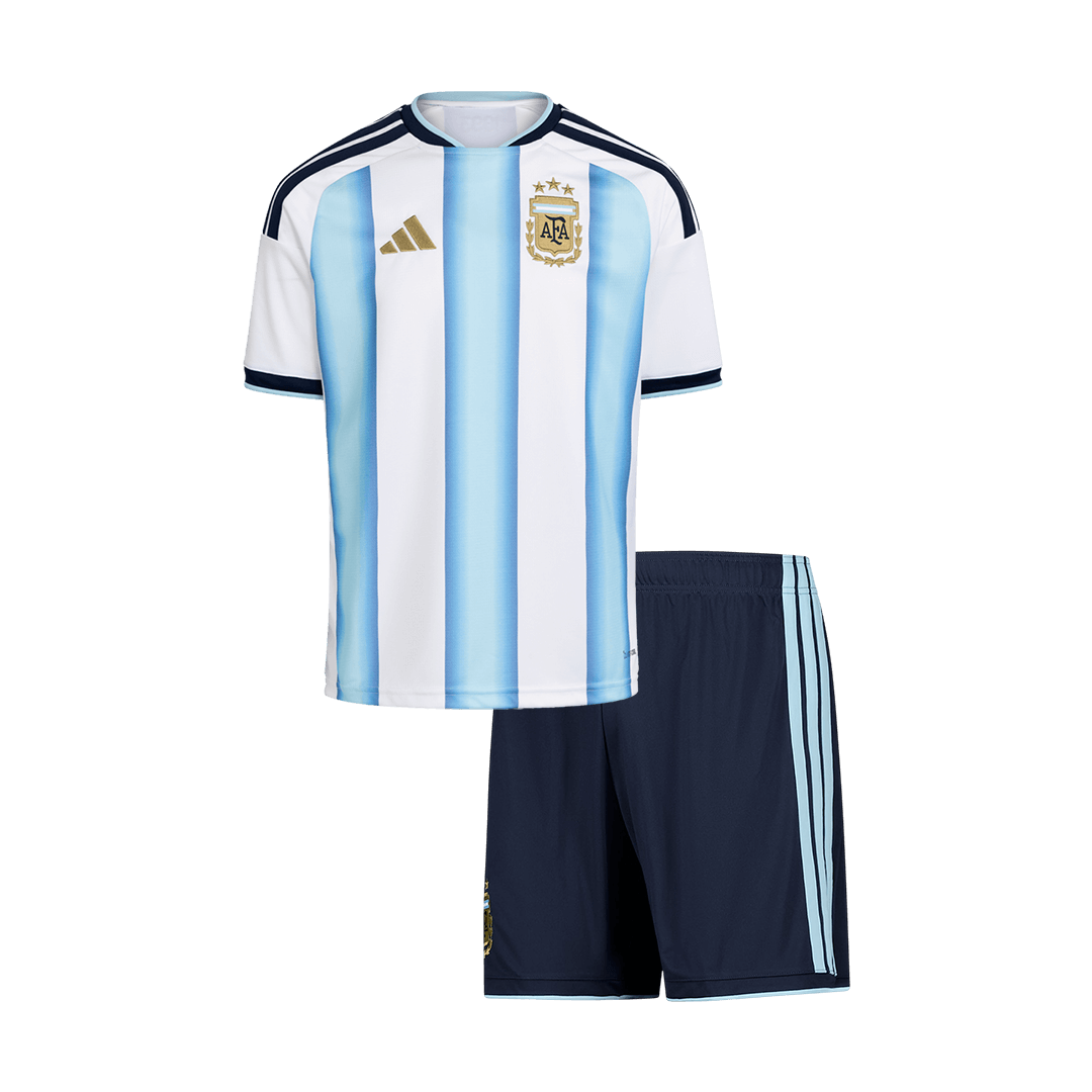Argentine Domicile Maillot Kit 2025/26 Junior Blue&White