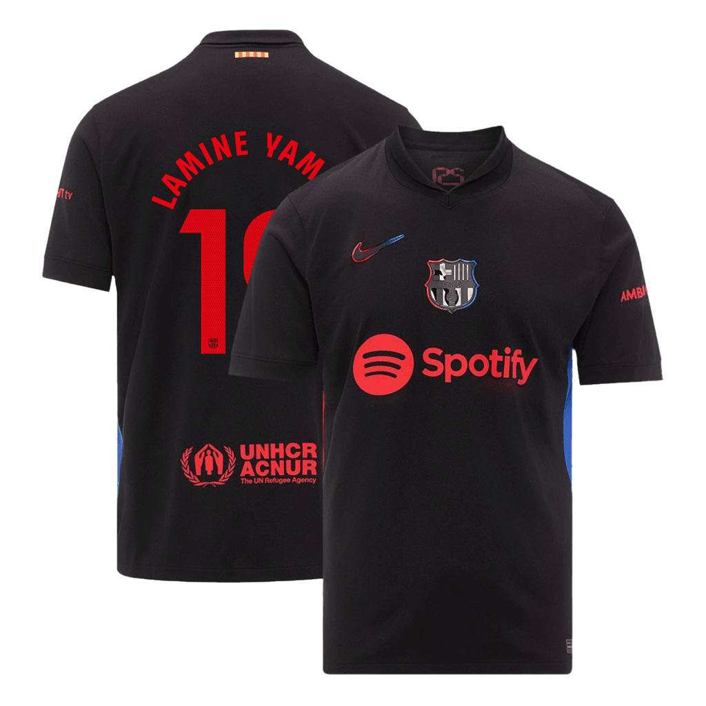 LAMINE YAMAL #19 Barcelone Extérieur Maillot 2024/25