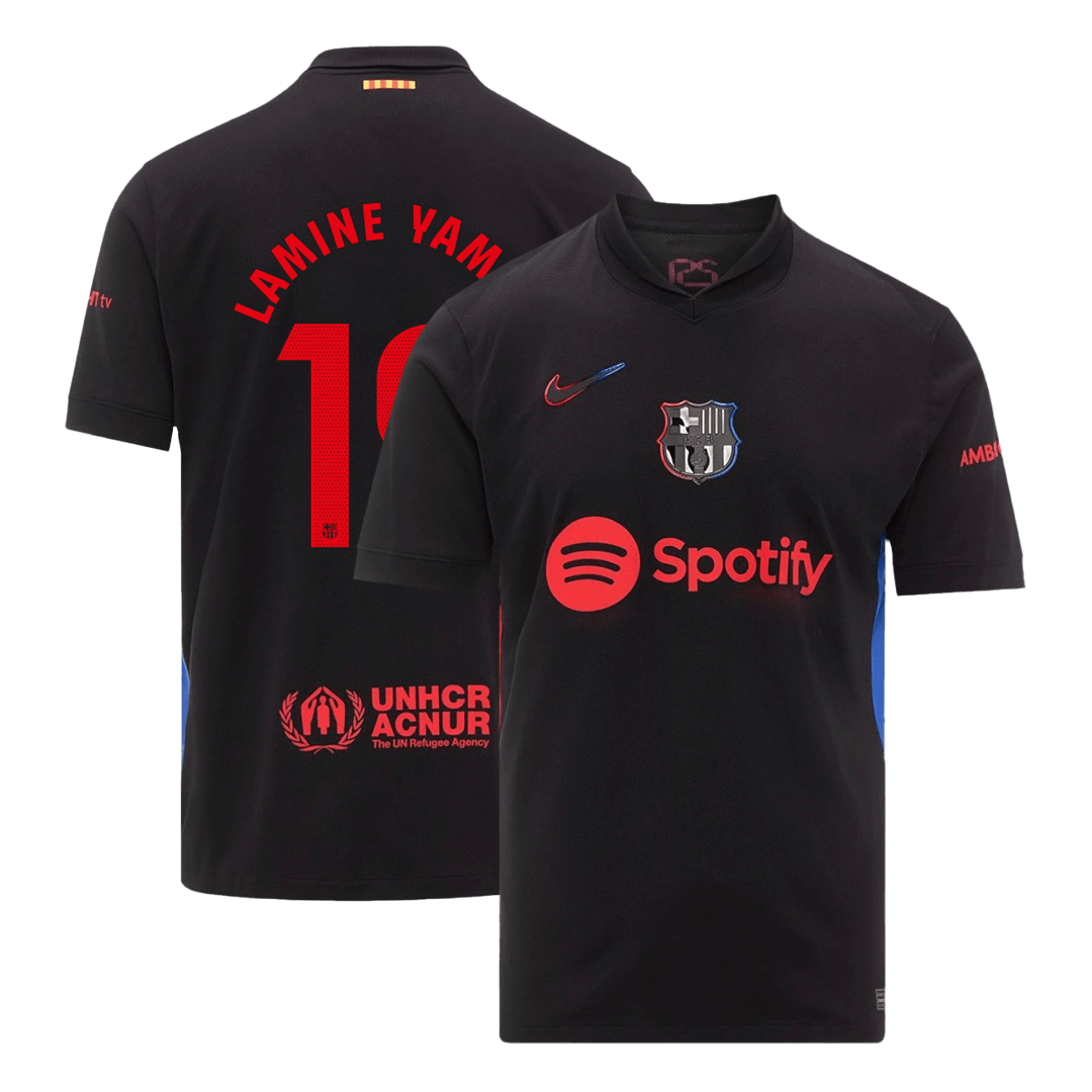 LAMINE YAMAL #19 Barcelone Extérieur Maillot 2024/25