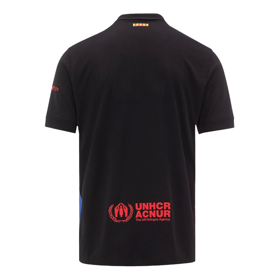 Barcelone Extérieur Maillot 2024/25 - Spotify Logo Without Text