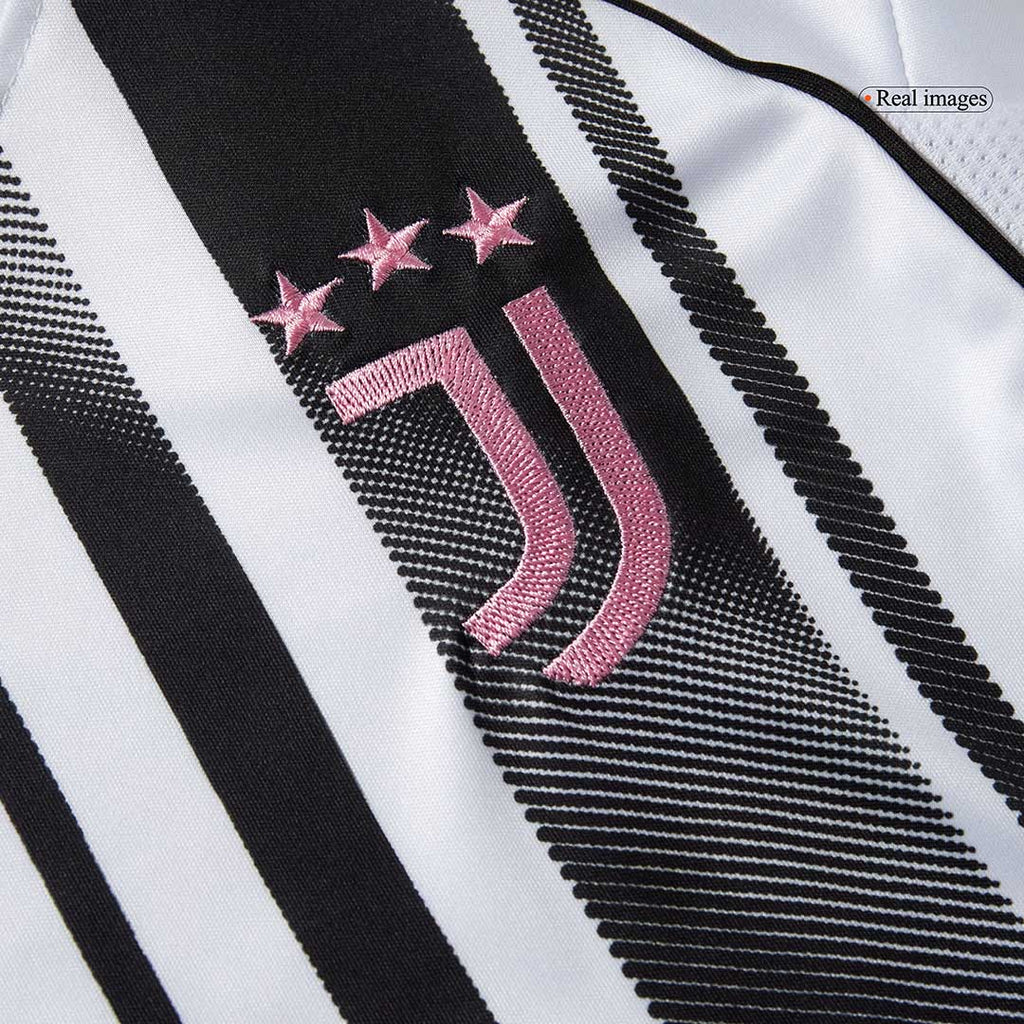 Juventus Domicile Maillot Kit 2025/26 Enfant Black&White
