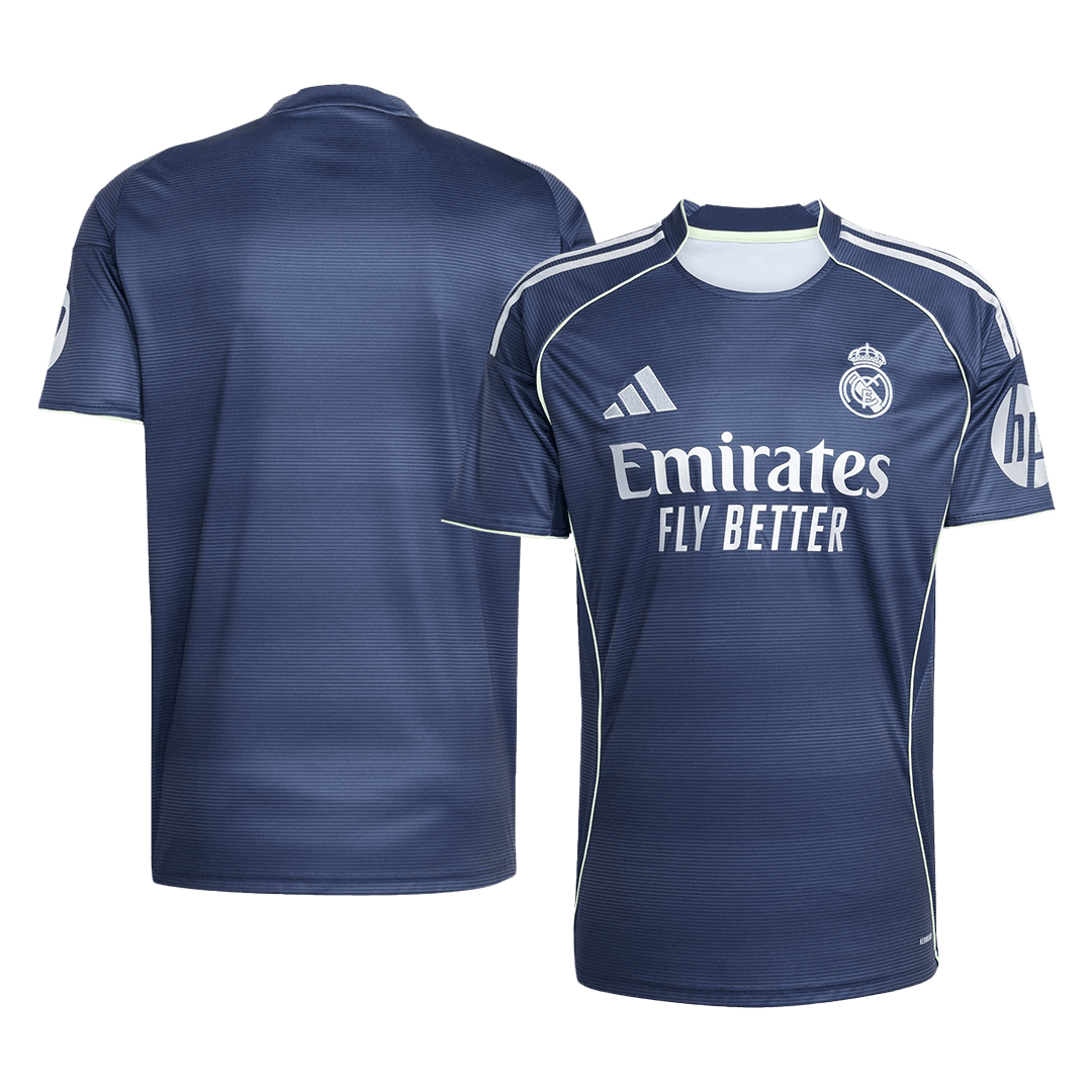 Real Madrid Extérieur Maillot 2025/26 Grande Taille