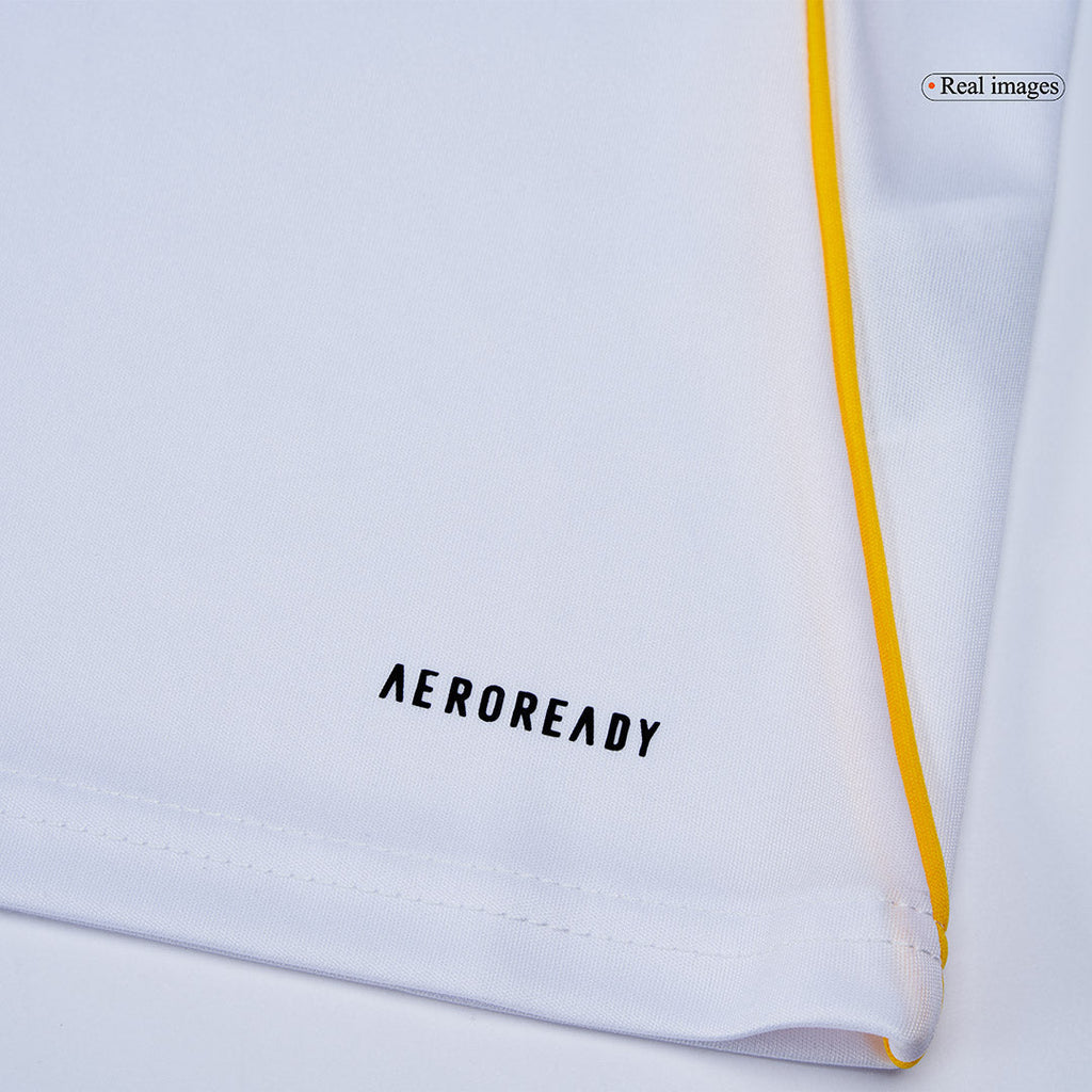 Real Madrid Domicile Maillot Kit 2025/26 Junior Blanc