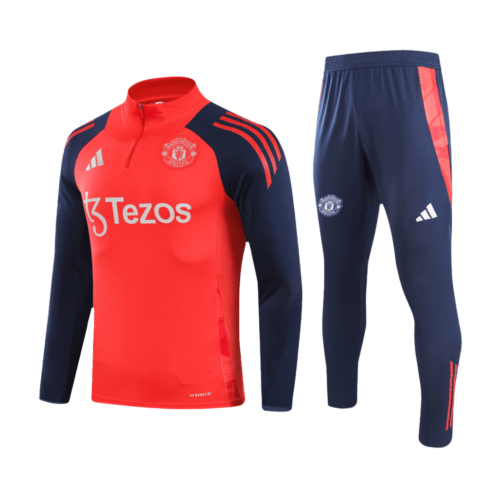 Manchester United Sweat Shirt Kit 2024/25 Grande Taille
