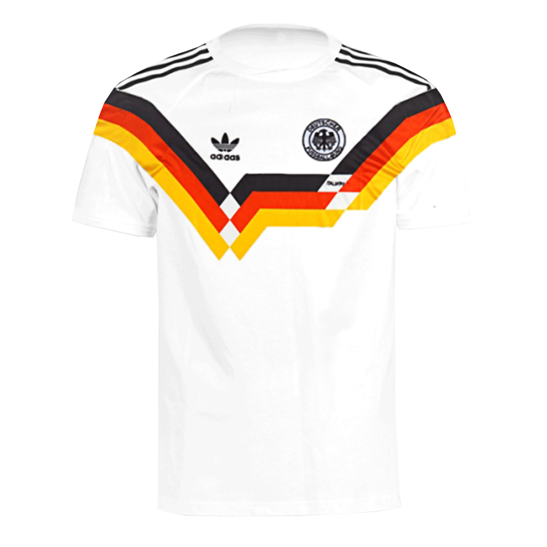 Retro Allemagne Domicile Maillot 1990
