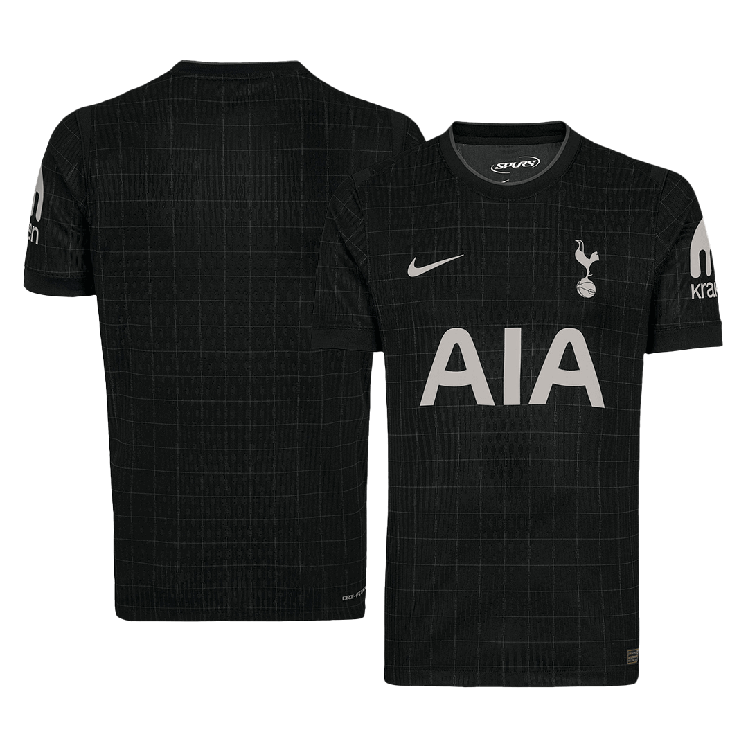 Tottenham Hotspur Extérieur Maillot 2025/26 Noir Authentique