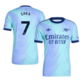 SAKA #7 Arsenal Third Maillot 2024/25 Authentique