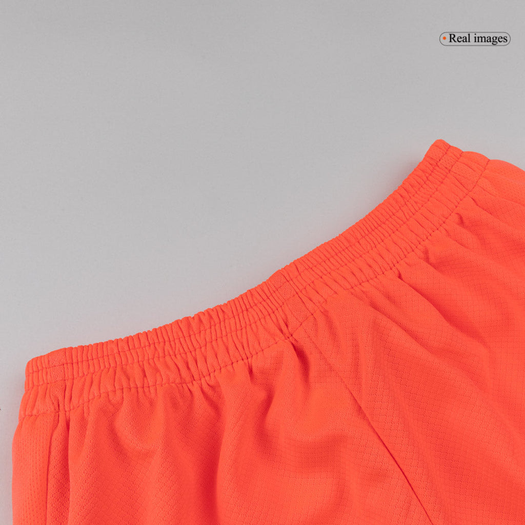 Barcelone Third Maillot Kit 2025/26 Junior Orange