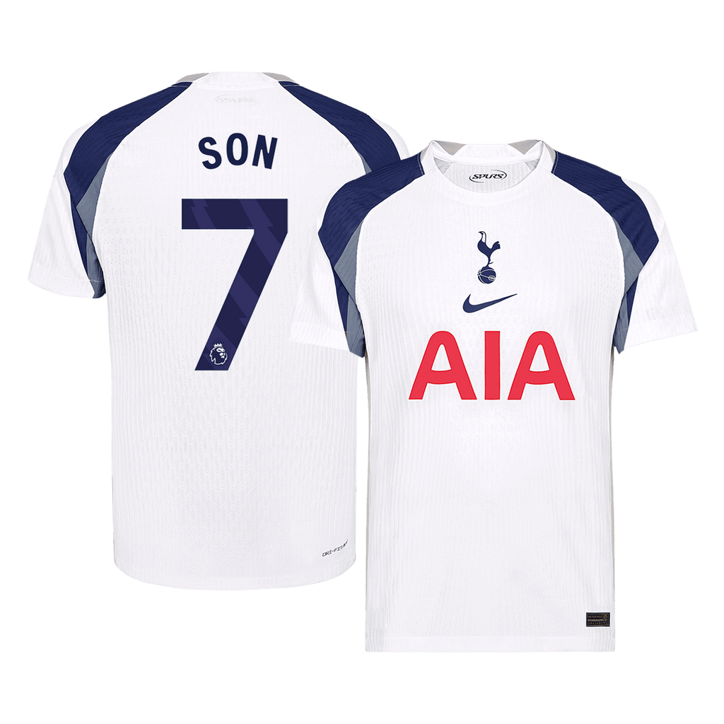SON #7 Tottenham Hotspur Domicile Maillot 2025/26 Authentique