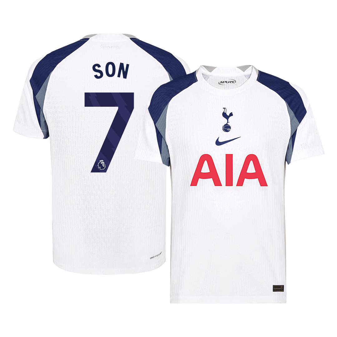 SON #7 Tottenham Hotspur Domicile Maillot 2025/26 Authentique