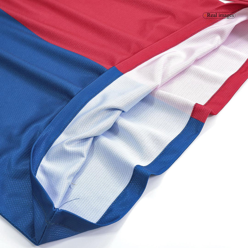 Retro MESSI #30 Barcelone Domicile Maillot Manches Longues 2008/09 - UCL Final